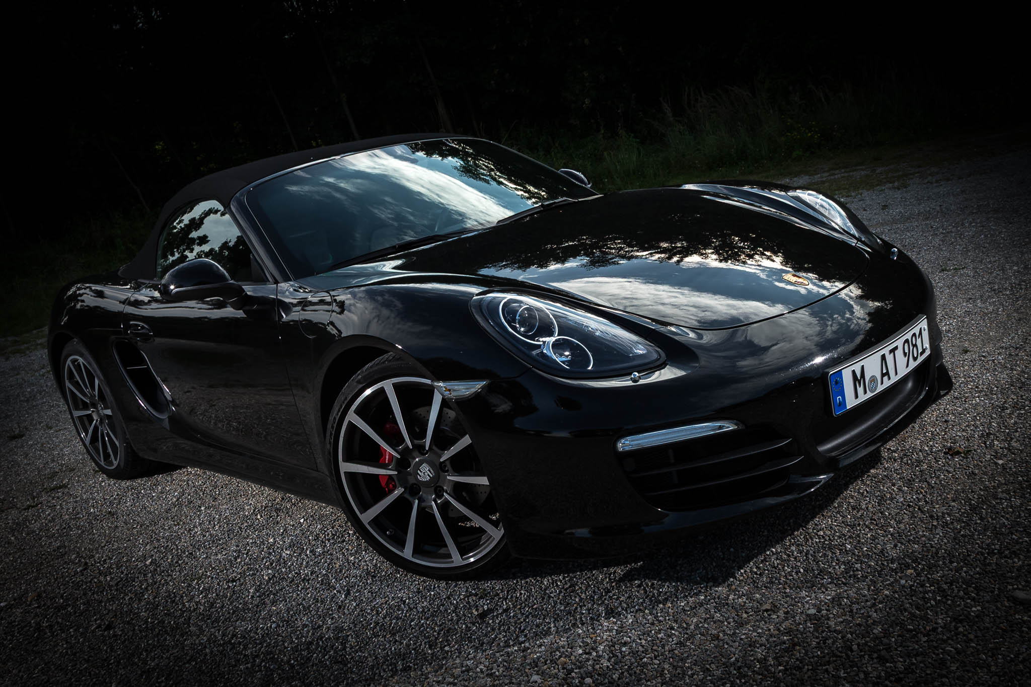 Porsche Boxster S (981) – Car Photography with Controlled Lighting
