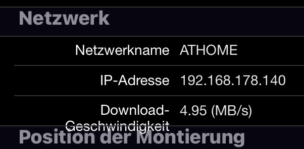 Celestron Origin with external Wireless Adapter / with TP-Link AC600 showing high download speeds