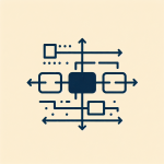 Four rectangles in a row with the leftmost ghosted, simple connecting arrows