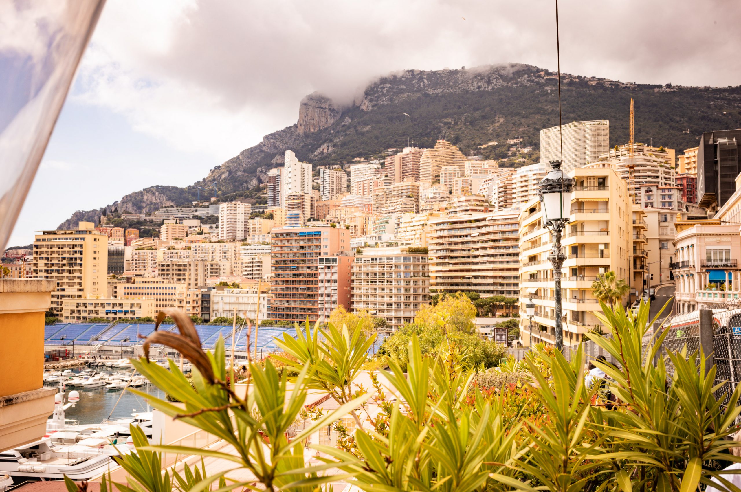Monaco Skyline from Above