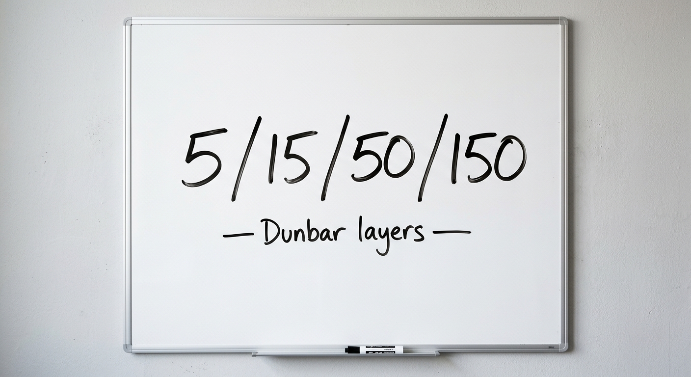 Team sizes are not design choices. They’re cognitive limits.